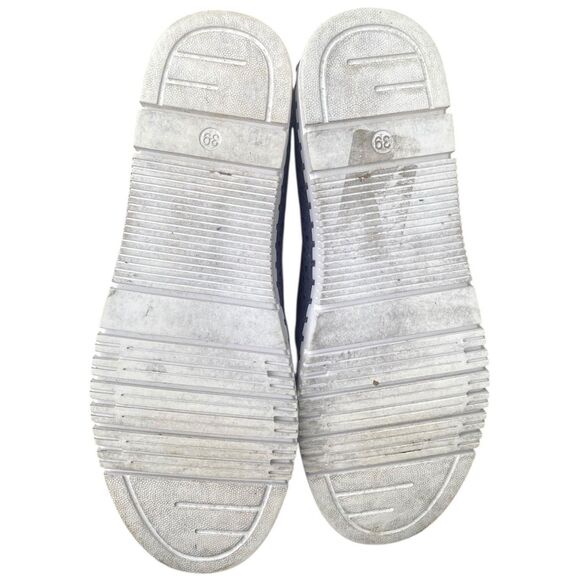 PATRIZIA Women's Surfie Navy Suede Cut Outs Slip-On Shoes EU 39 US 8.5 - Picture 11 of 14